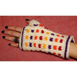 Woolen Gloves with Insulation from Nepal