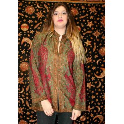 Silk Jacket from Kashmir