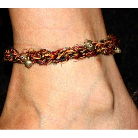 Silk Thread Ankle Bracelet