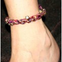 Silk Thread Ankle Bracelet