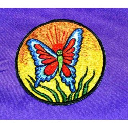 Patch embroidered