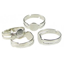 Adjustable Ring Round Bezel Base