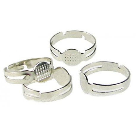 Adjustable Ring Round Bezel Base