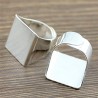 Adjustable Ring square Bezel Base