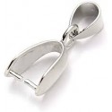 Silver Plated Pendant Bail 20mm
