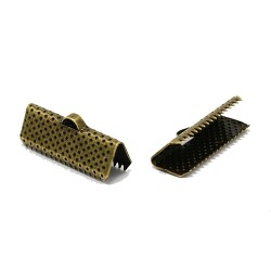 Ribbon Crimp Ends 16mm