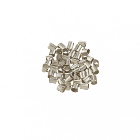 Crimp Tubes Sterling Silver 2mm