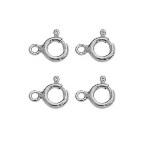 Spring Ring Clasp Sterling Silver 2mm