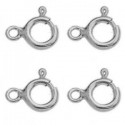 Spring Ring Clasp Sterling Silver 2mm