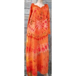 Dress Kaftan from India Tye Dye