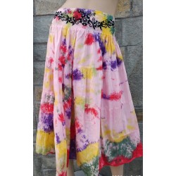 Tie Dye Skirt from India