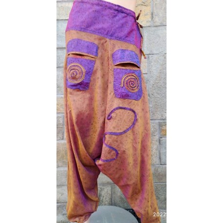 Silk Afgani , Ali Baba Trouser