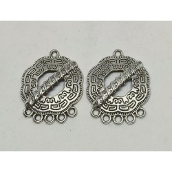 Earring Finding Silver plated
