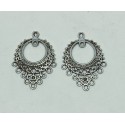 Earring Finding Silver plated