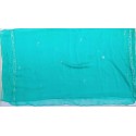 Muslin Shawl bridal Veil from India