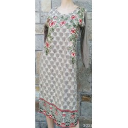 Rayon Kurta Caftan Dress From India