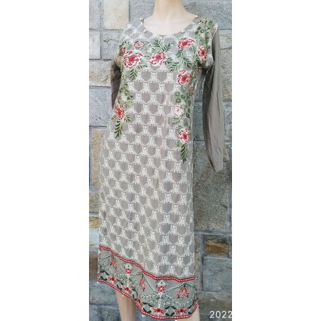 Rayon Kurta Caftan Dress From India