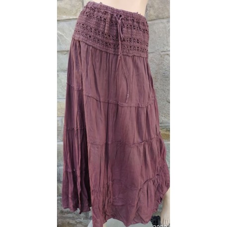 Cotton Long Skirt Free Size from India