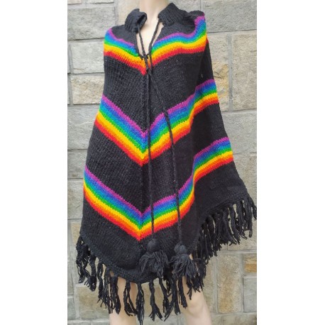 Woolen Poncho from Nepal