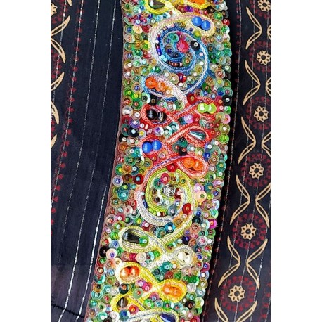 Embroidered belt from India