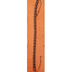 Belt with wooden beads from Indonesia