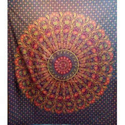 Cotton Bedcover from India 1005