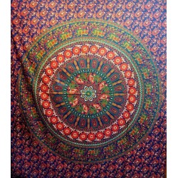 Cotton Bedcover from India 1007