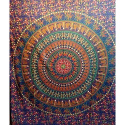 Cotton Bedcover from India 1012