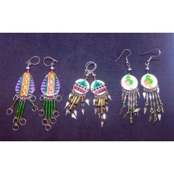 earrings from Peru