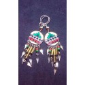 earrings from Peru