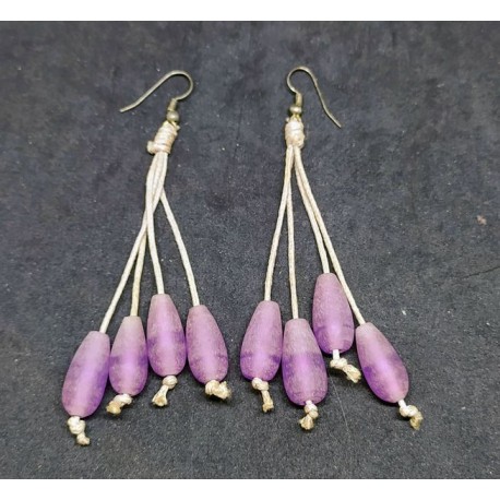 Stone earrings from Nepal