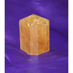 Golden Calcite Crystall