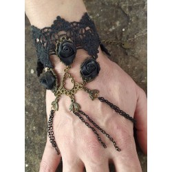 Gothic Lace Bracelet