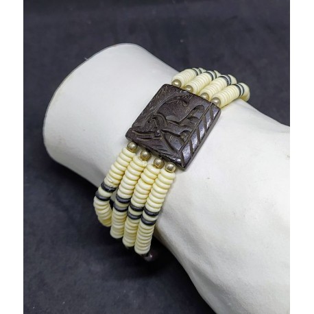 Bone bracelet from Nepal