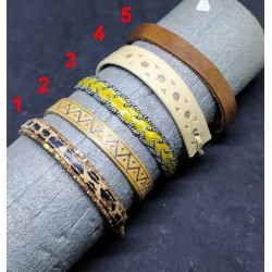 Leather Bracelet from Indonesia