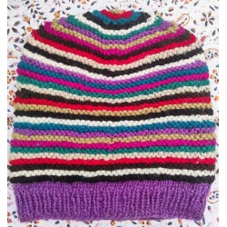 Μάλλινος Σκούφος με Επένδυση Fleece .