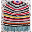Μάλλινος Σκούφος με Επένδυση Fleece .