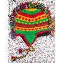 Μάλλινος Σκούφος με Επένδυση Fleece .
