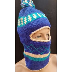 Μάλλινος Σκούφος με Επένδυση Fleece .