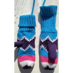 Woolen Gloves from Nepal with Fleece