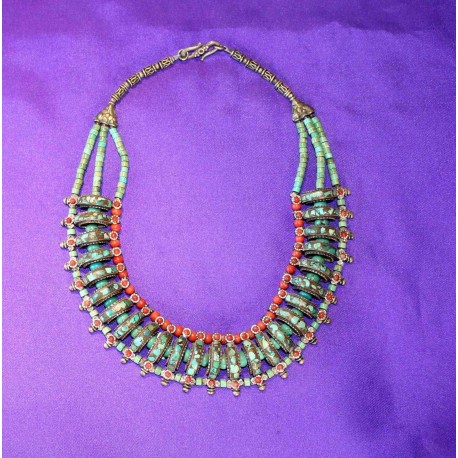 Handmade Necklace in Silver 925 from Nepal