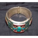 Handmade Bracelet in Silver 925 from Nepal