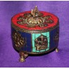 Bronze box from Nepal with Semiprecious stones