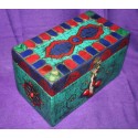 Wooden Box with Semiprecious stones