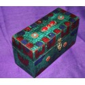 Wooden Box with Semiprecious stones