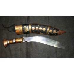 Traditional Khukhuri Knife From Nepal.