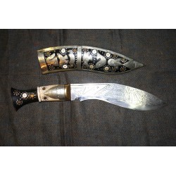Traditional Khukhuri Knife From Nepal.