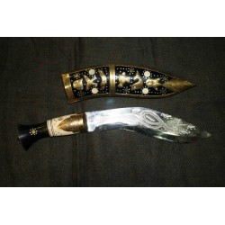 Traditional Khukhuri Knife From Nepal.