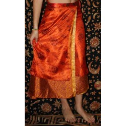 Silk Skirt "Wrap Around " type