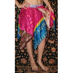 Silk Skirt "Wrap Around " type